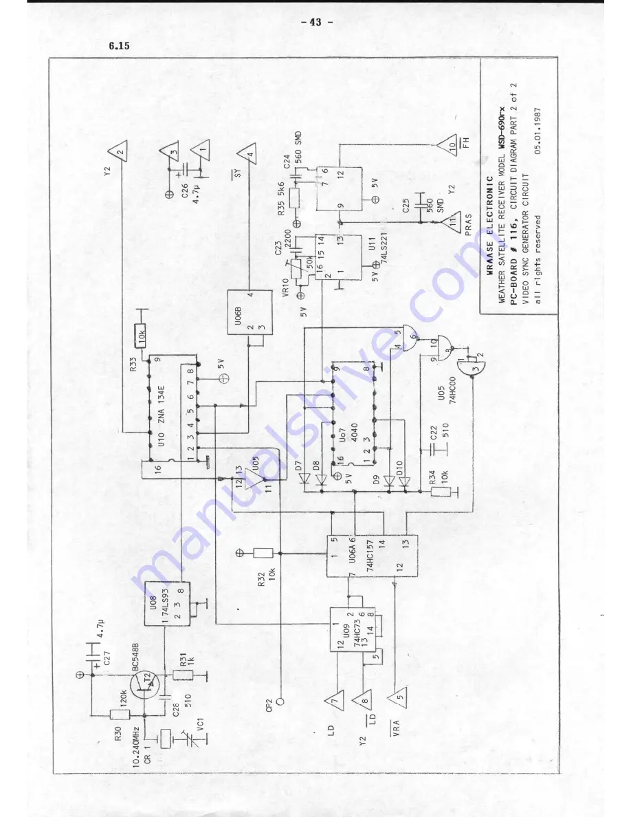 WRAASE electronic WSD-690rx Скачать руководство пользователя страница 49