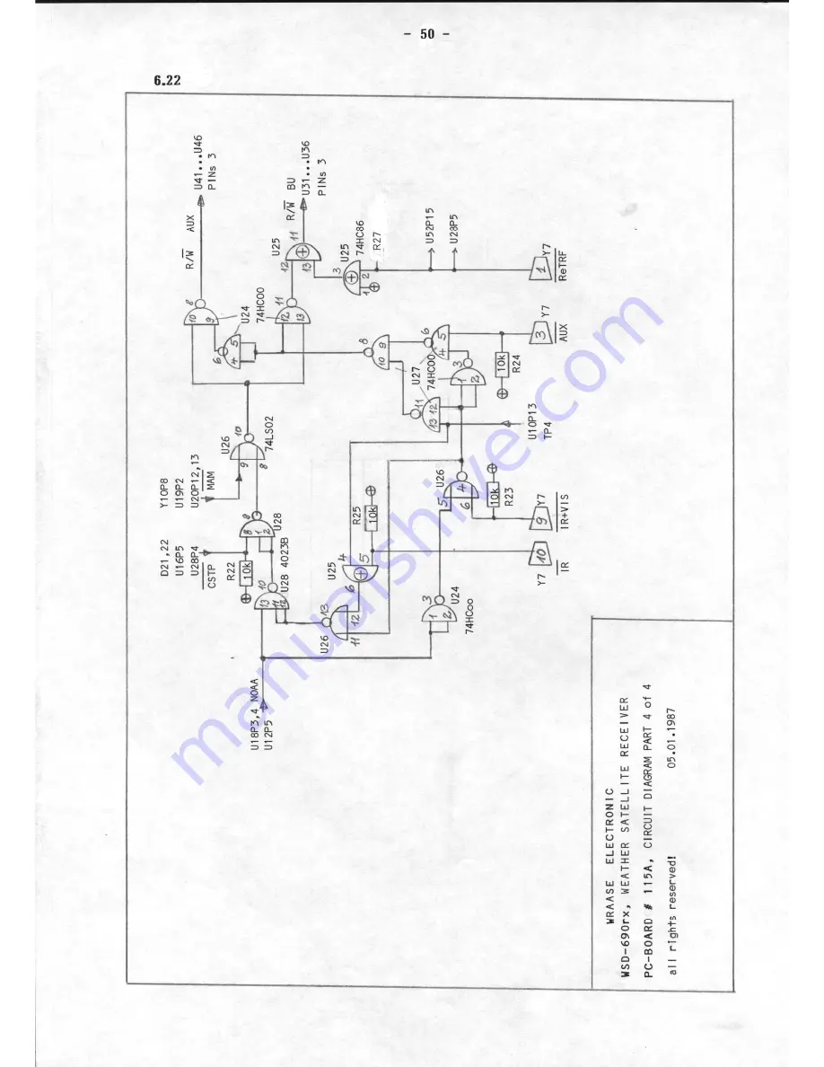 WRAASE electronic WSD-690rx Скачать руководство пользователя страница 56