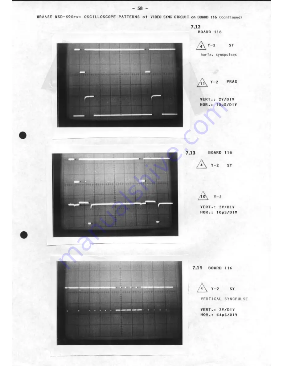 WRAASE electronic WSD-690rx Operating Manual & Technical Documentation Download Page 62