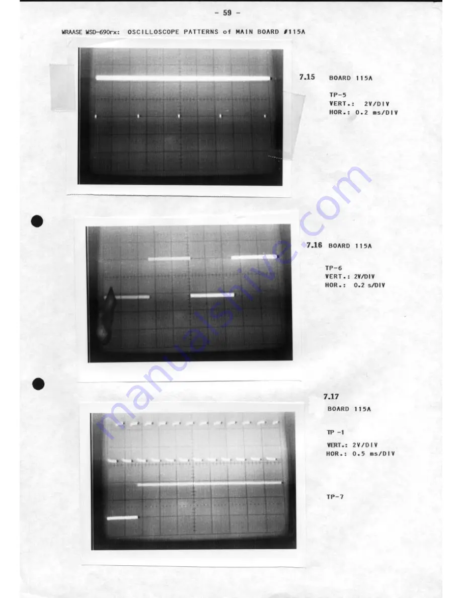 WRAASE electronic WSD-690rx Operating Manual & Technical Documentation Download Page 63