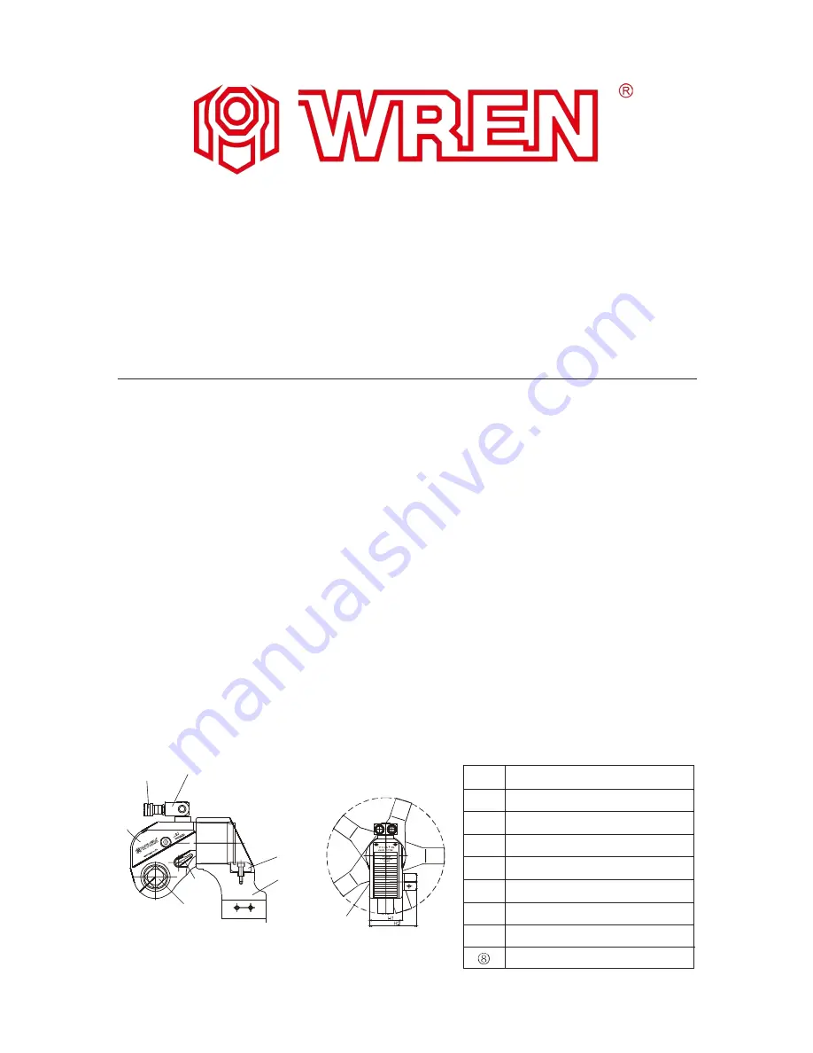 Wren 10MXTA series Operation And Maintenance Manual Download Page 1