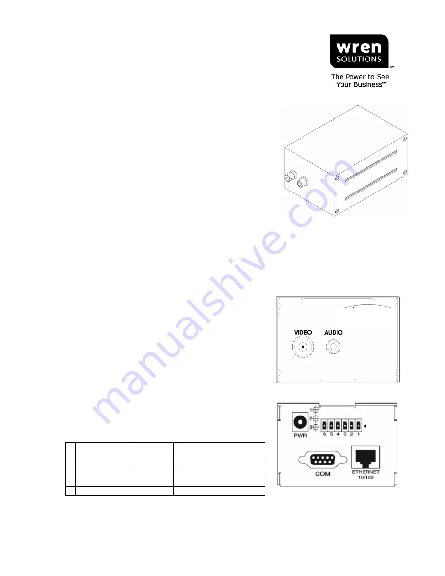 Wren EMI102 User Manual Download Page 1