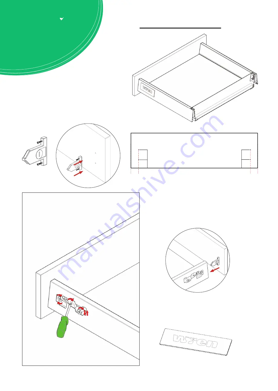 Wren FRONTALS INFINITY Attachment Manual Download Page 2