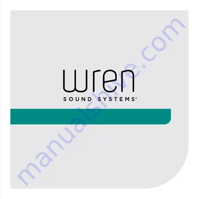 Wren V5US Setup Manual Download Page 1