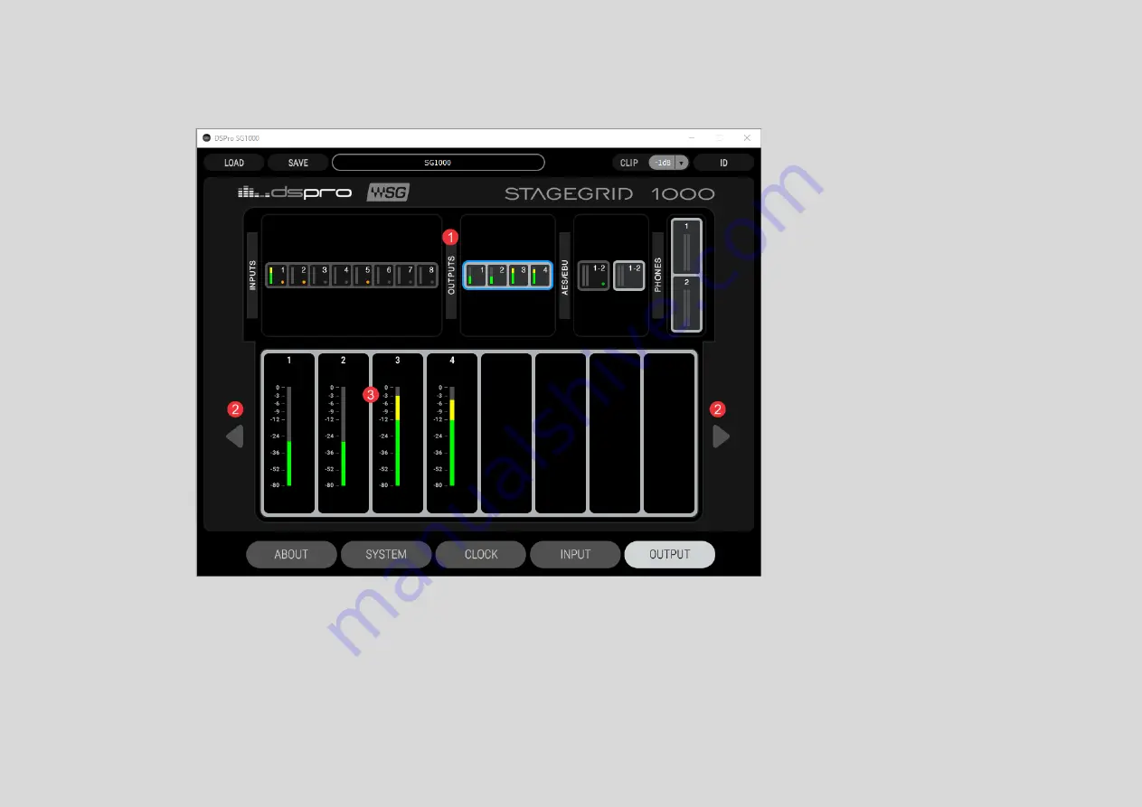 WSG DSPRO STAGEGRID 1000 Скачать руководство пользователя страница 19