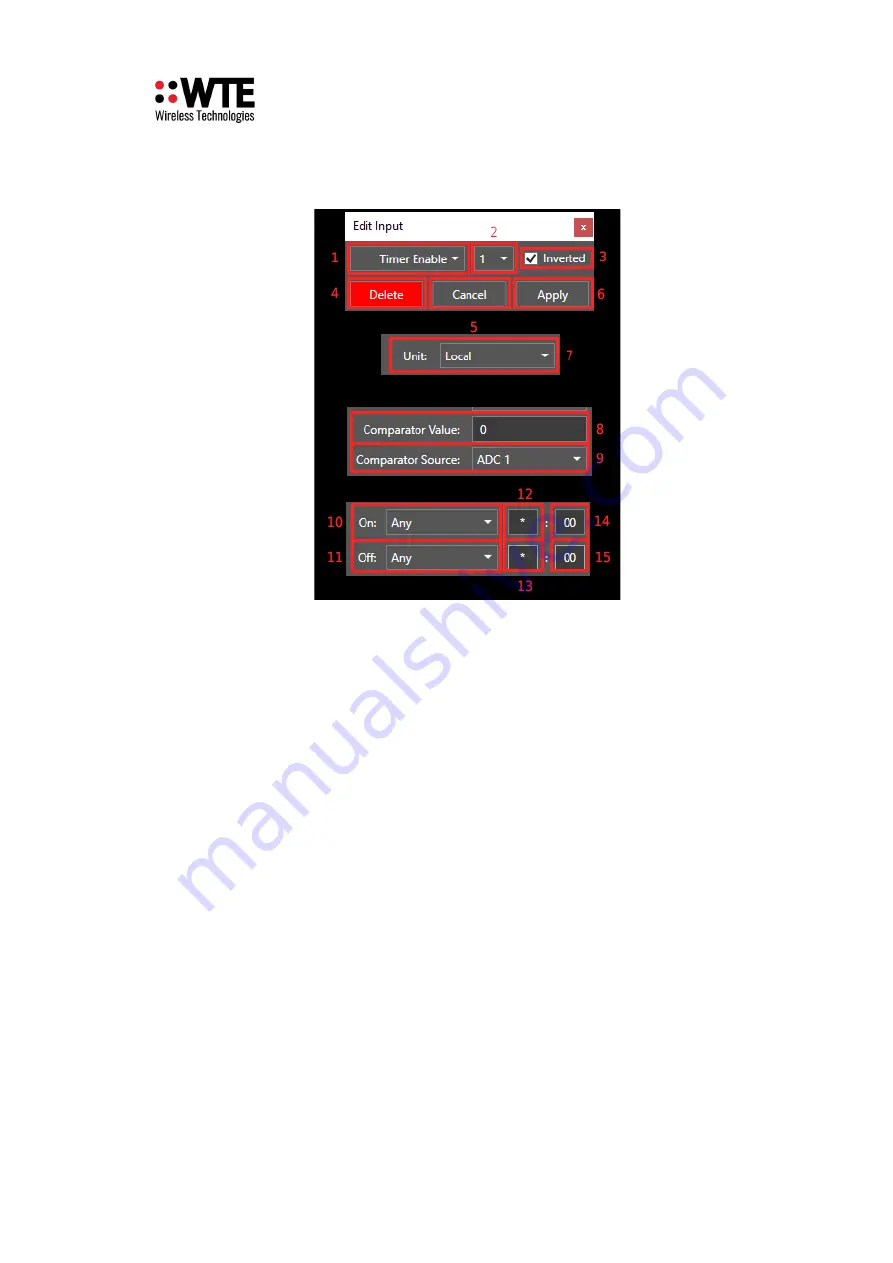 WTE TReX-460 User Manual Download Page 204