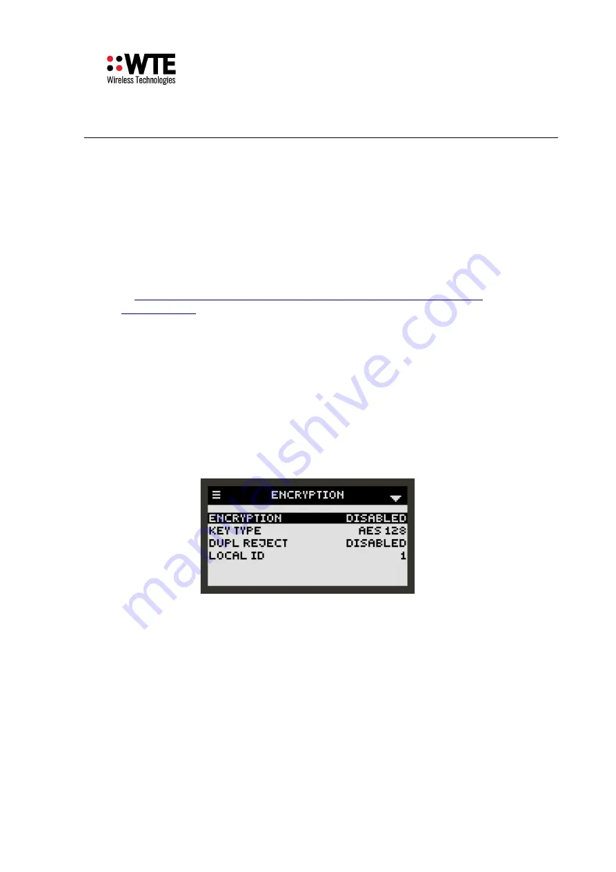 WTE TReX-460 User Manual Download Page 239