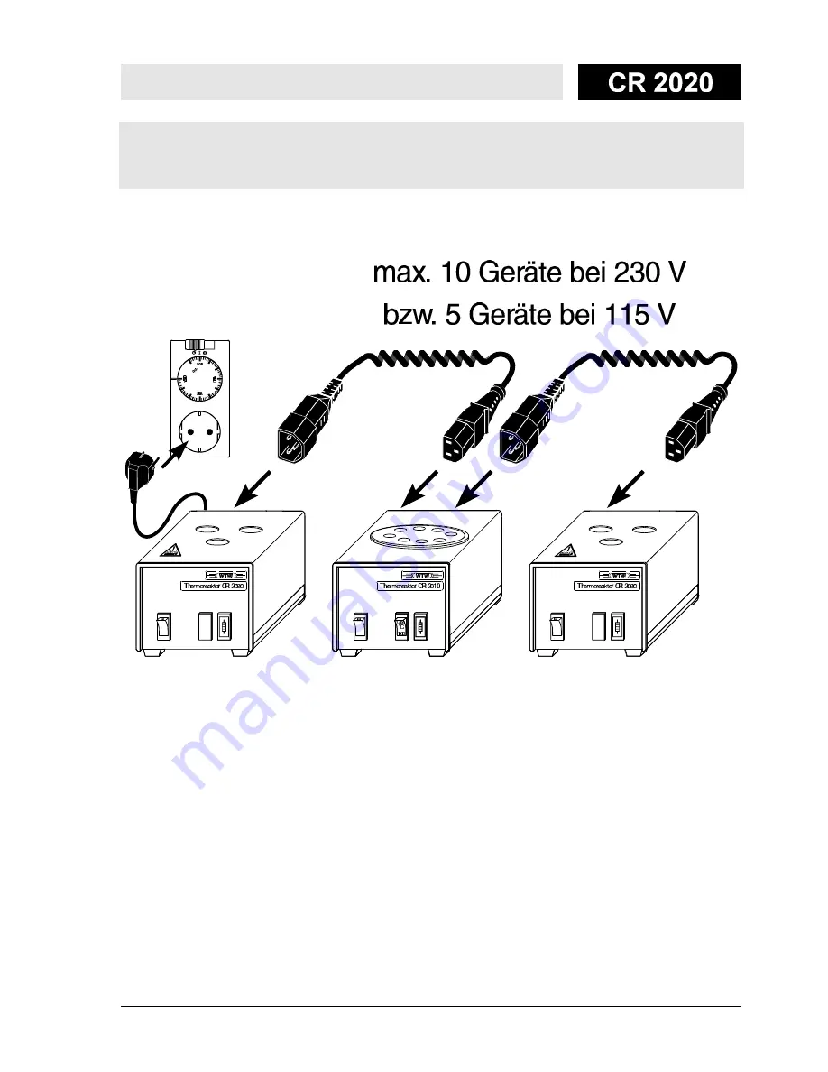 wtw CR 2020 User Manual Download Page 13