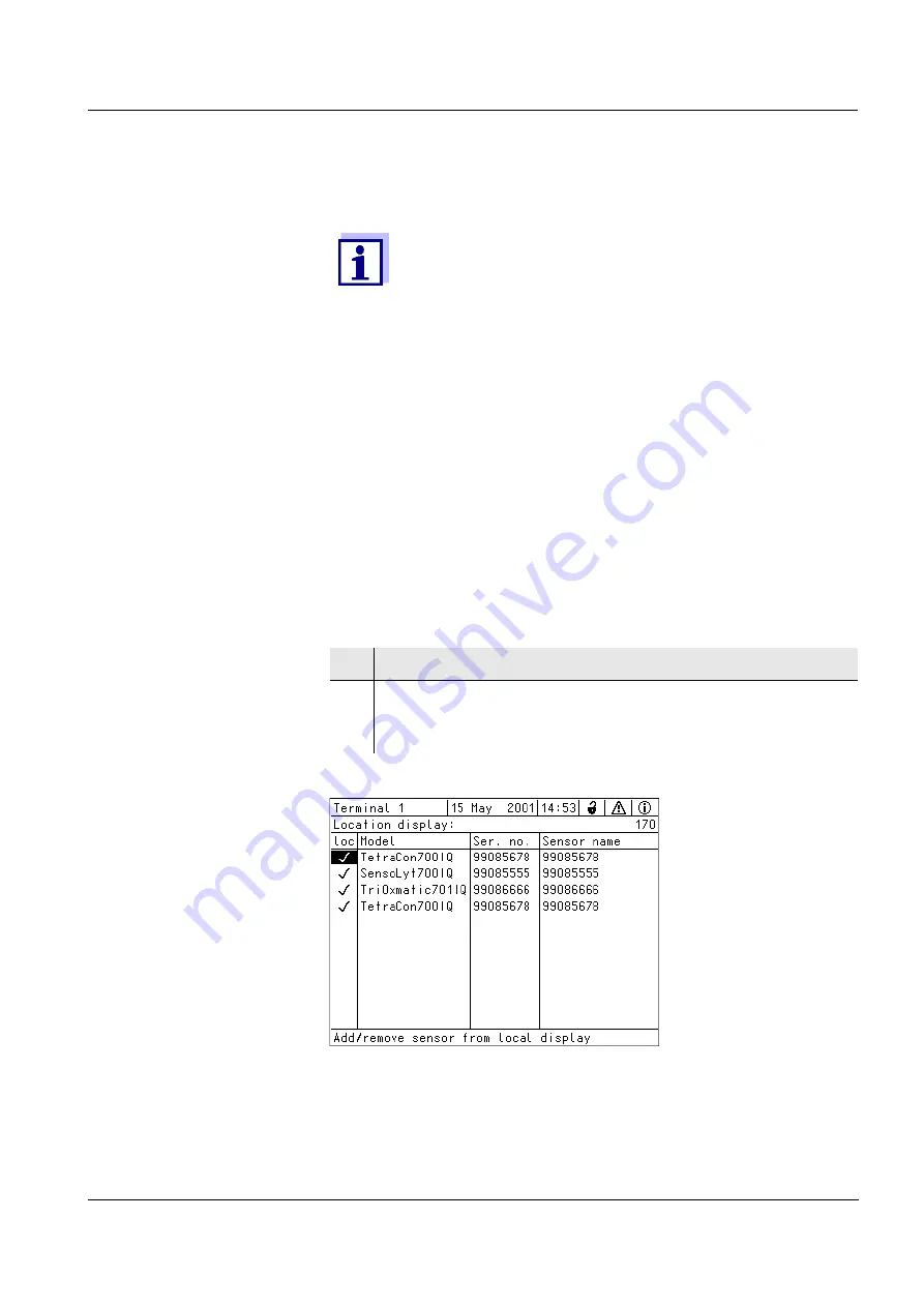 wtw IQ SENSOR NET System 2020 XT Operating Manual Download Page 125