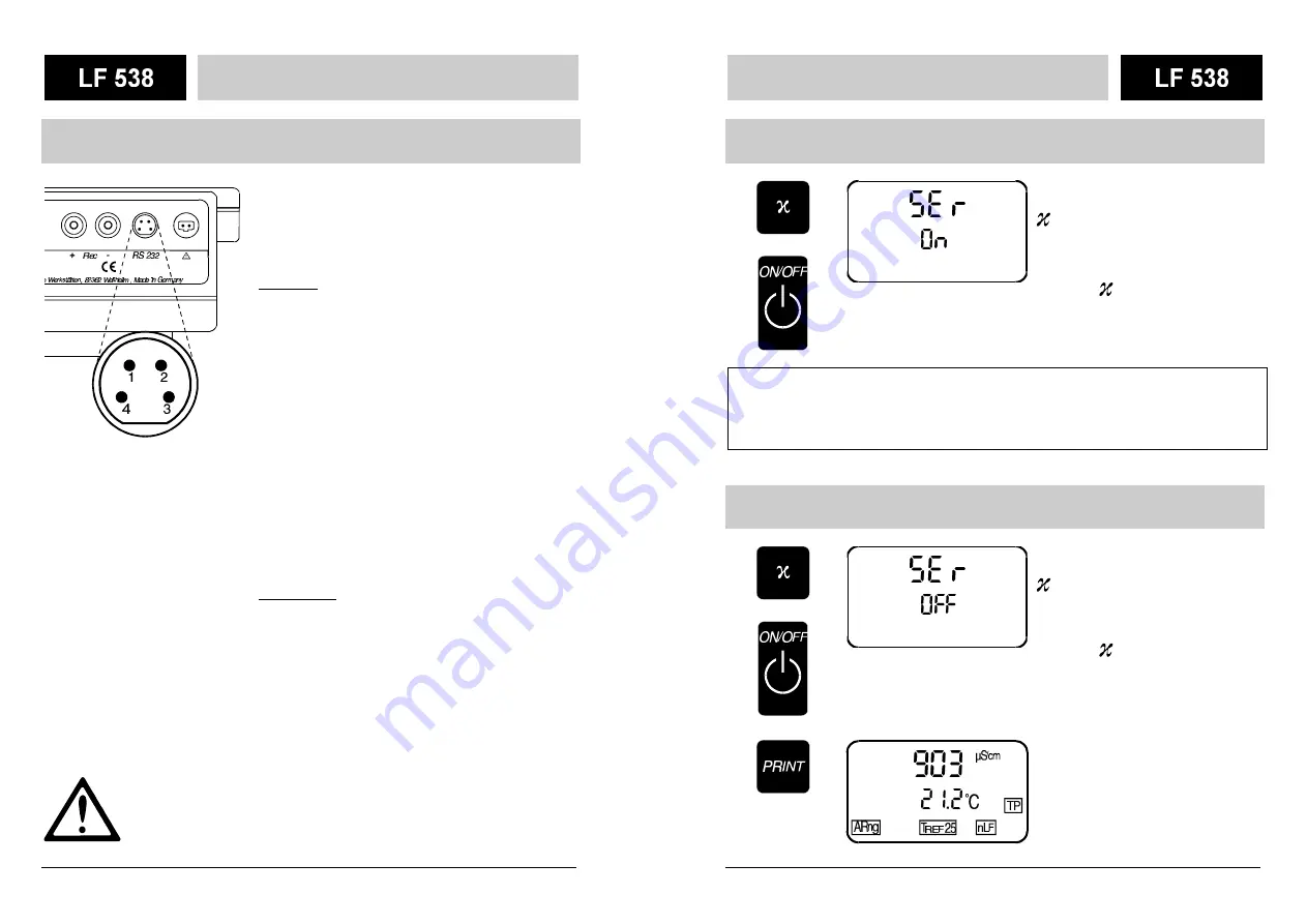 wtw LF 538 Instruction Manuals Download Page 31