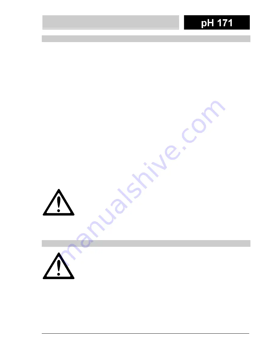 wtw pH 171 2K Operating Manual Download Page 7