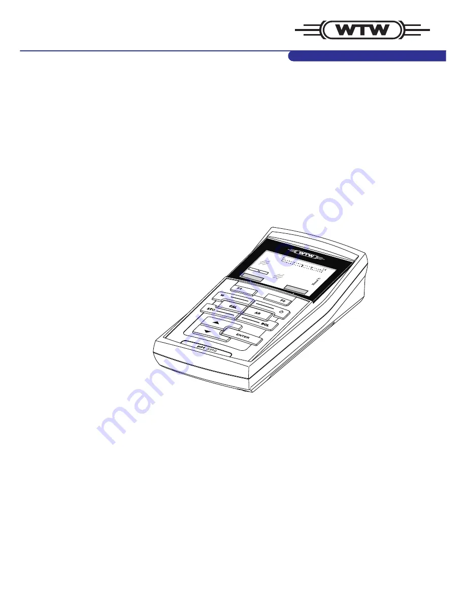 wtw pH 3210 Operating Manual Download Page 1