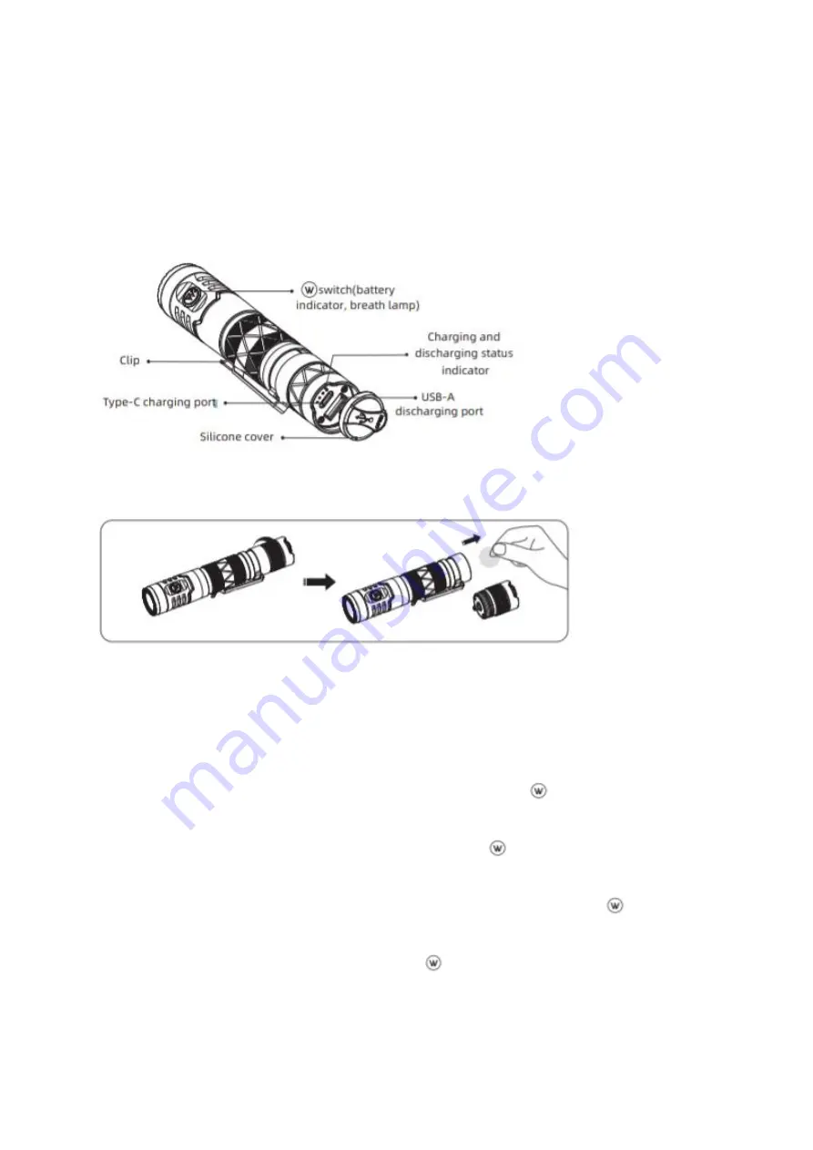 WUBEN E12R User Manual Download Page 3