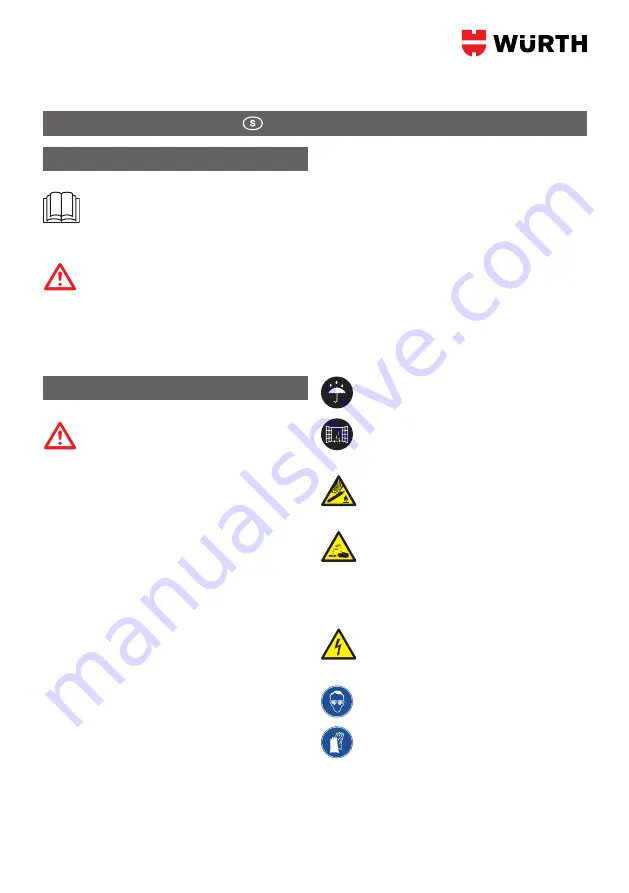 Würth 0510 955 800 Operation Manual Download Page 45