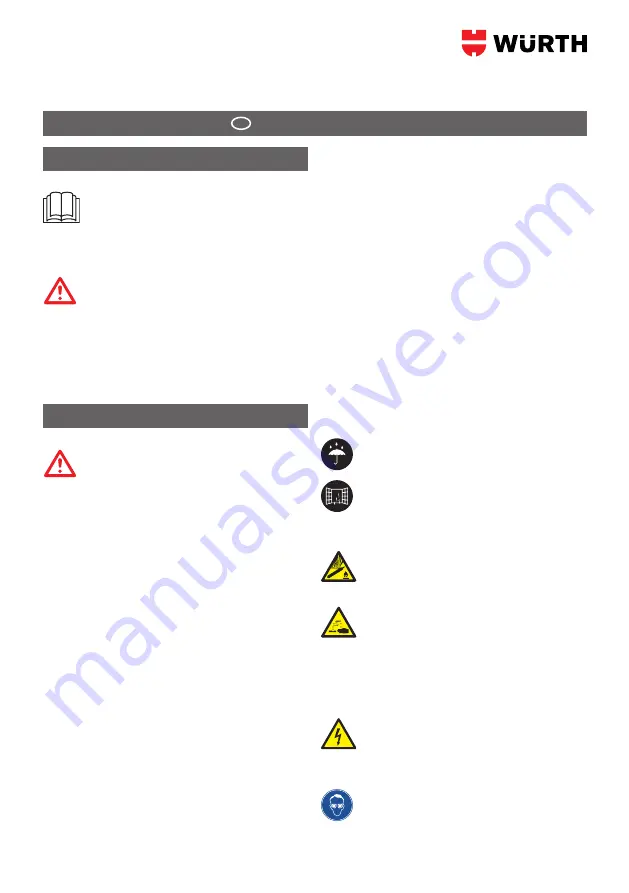 Würth 0510 955 800 Operation Manual Download Page 69