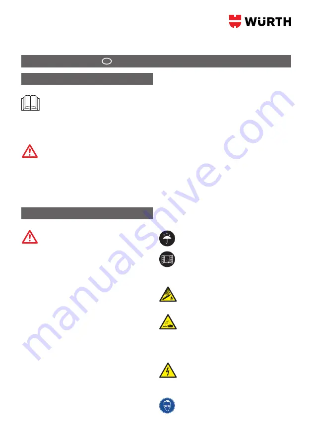 Würth 0510 955 800 Operation Manual Download Page 93