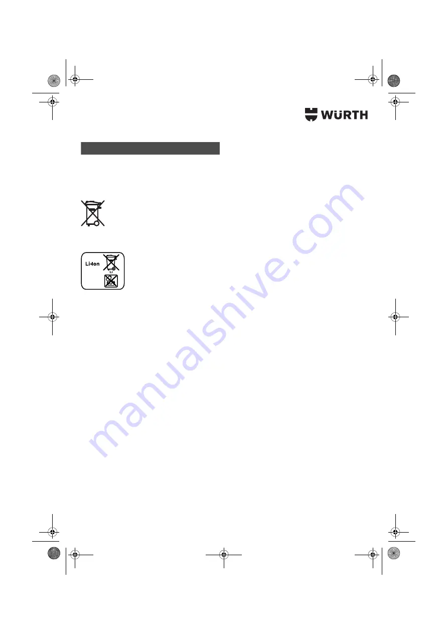 Würth 0700 622 X Translation Of The Original Operating Instructions Download Page 18