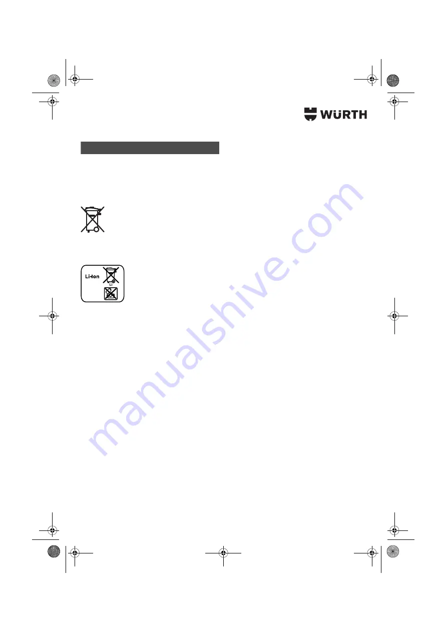 Würth 0700 622 X Скачать руководство пользователя страница 100