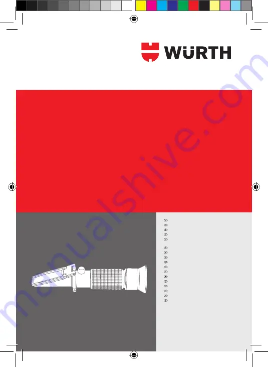 Würth 0704 510 Скачать руководство пользователя страница 1