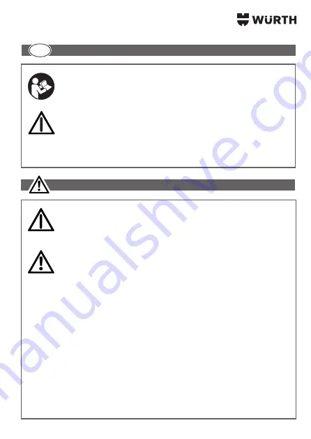 Würth 0715 53 001 Translation Of The Original Operating Instructions Download Page 15