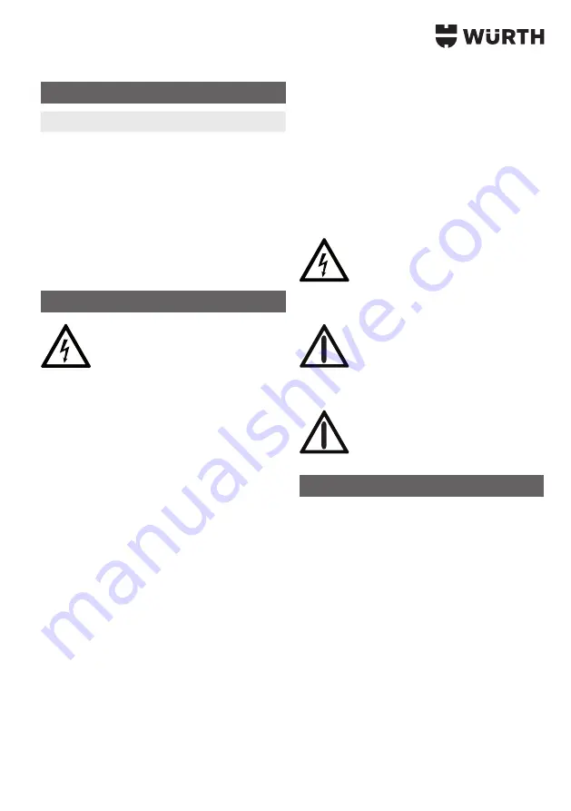 Würth 0715 53 07 Скачать руководство пользователя страница 25