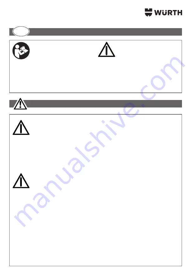 Würth 0715 53 175 Translation Of The Original Operating Instructions Download Page 74