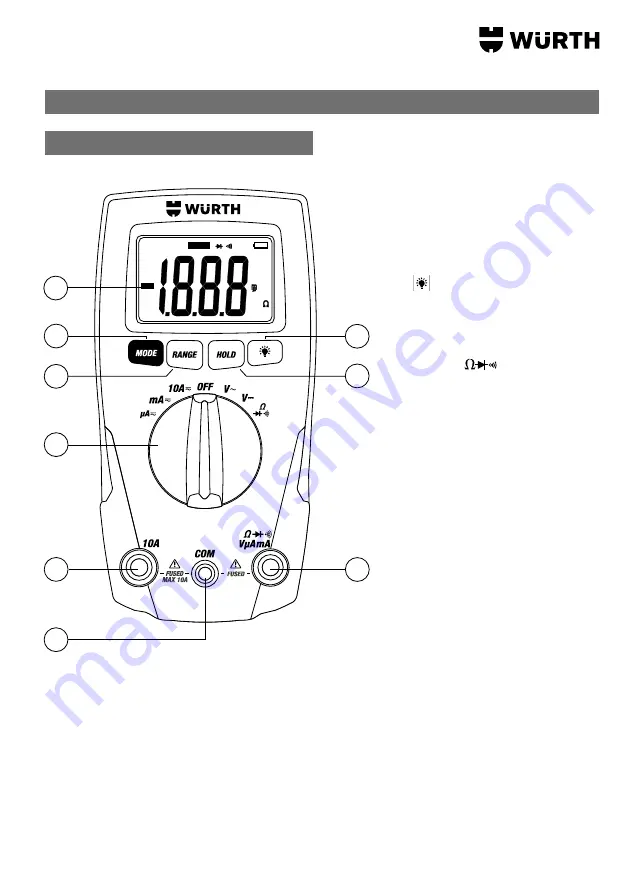 Würth 0715 53 429 Скачать руководство пользователя страница 43