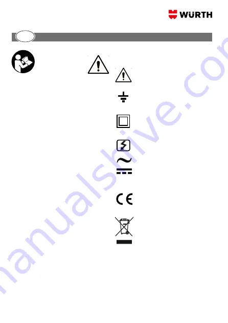 Würth 0715 53 75 Operating Instructions Manual Download Page 28