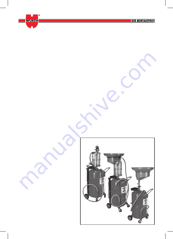 Würth 0715 93 90 Operating Instructions Manual Download Page 1