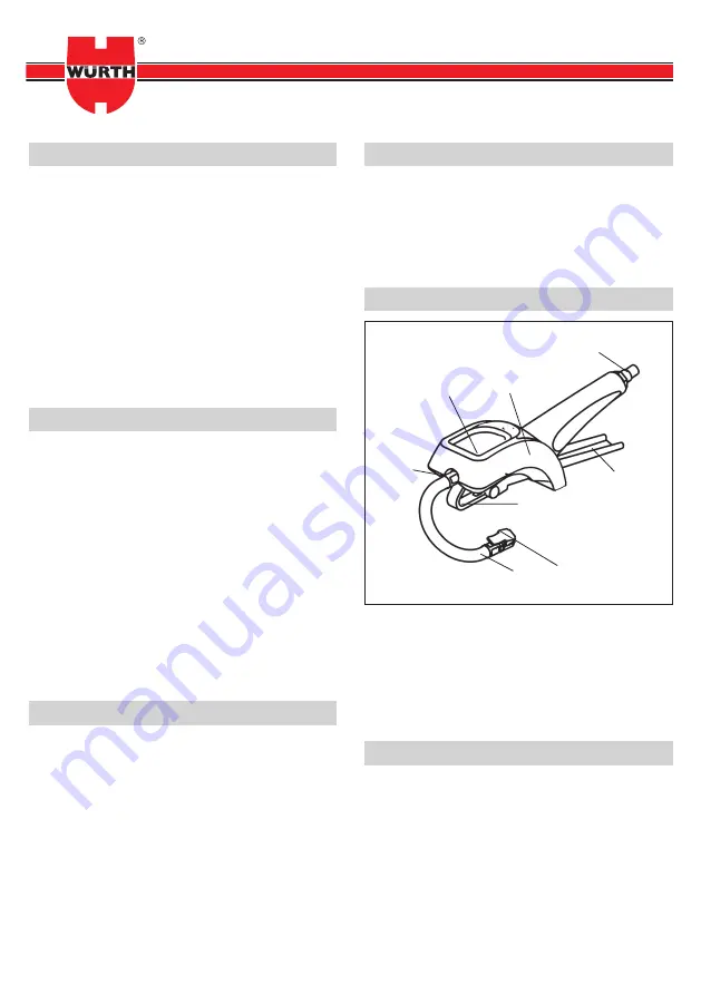 Würth 071554055 User Instructions Download Page 4