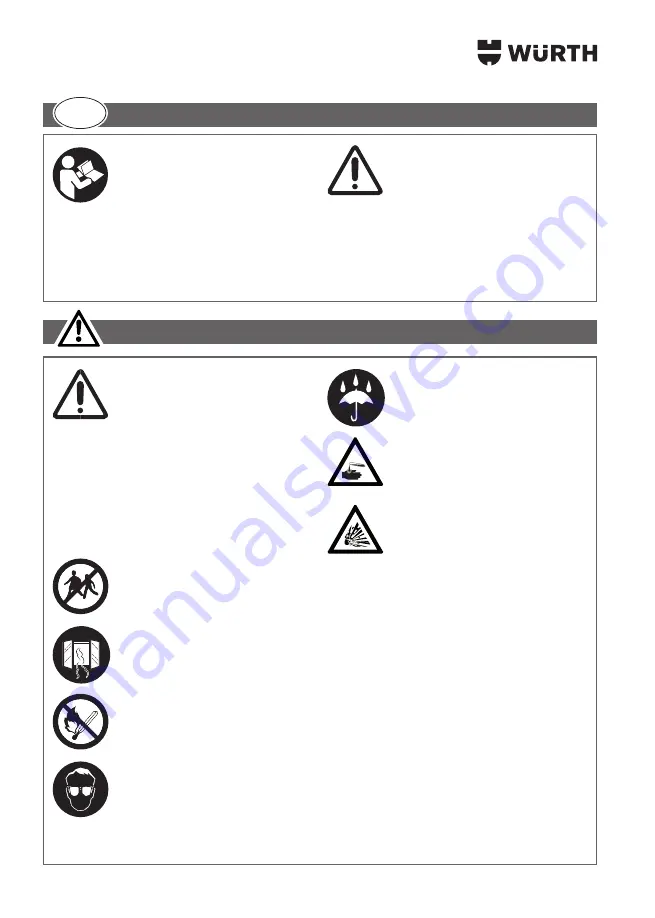 Würth 0772 121 Translation Of The Original Operating Instructions Download Page 88