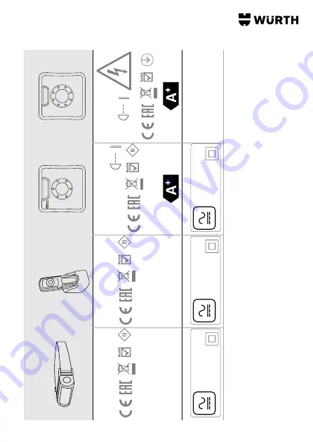 Würth 0827 809 119 Translation Of The Original Operating Instructions Download Page 35