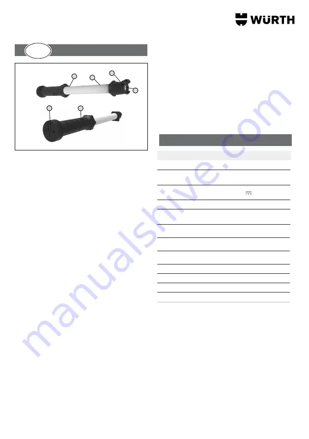 Würth 0827 940 16X Translation Of The Original Operating Instructions Download Page 11