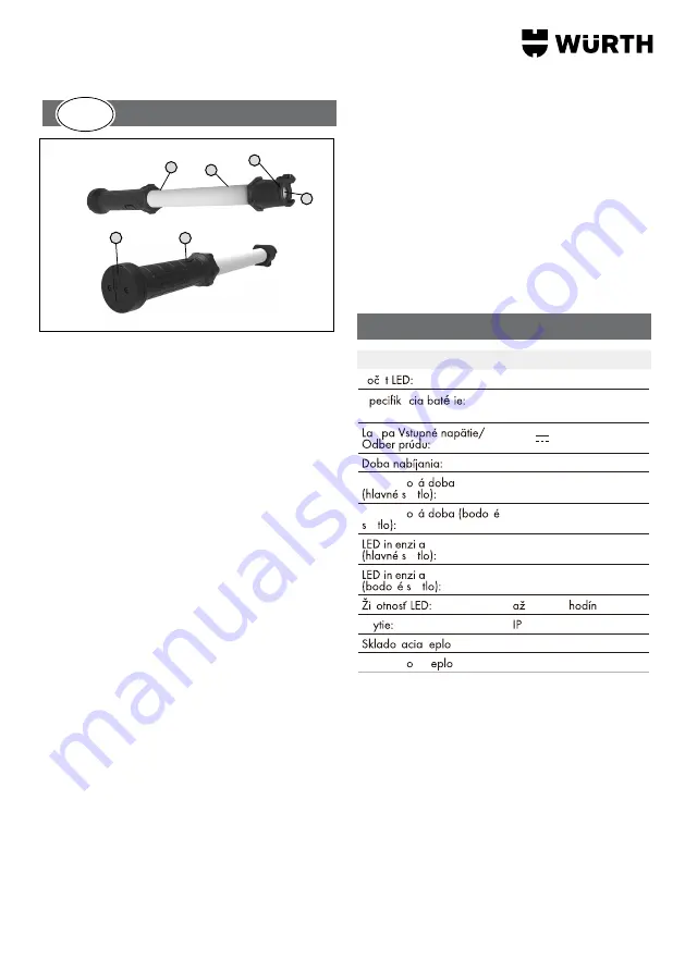 Würth 0827 940 16X Translation Of The Original Operating Instructions Download Page 53