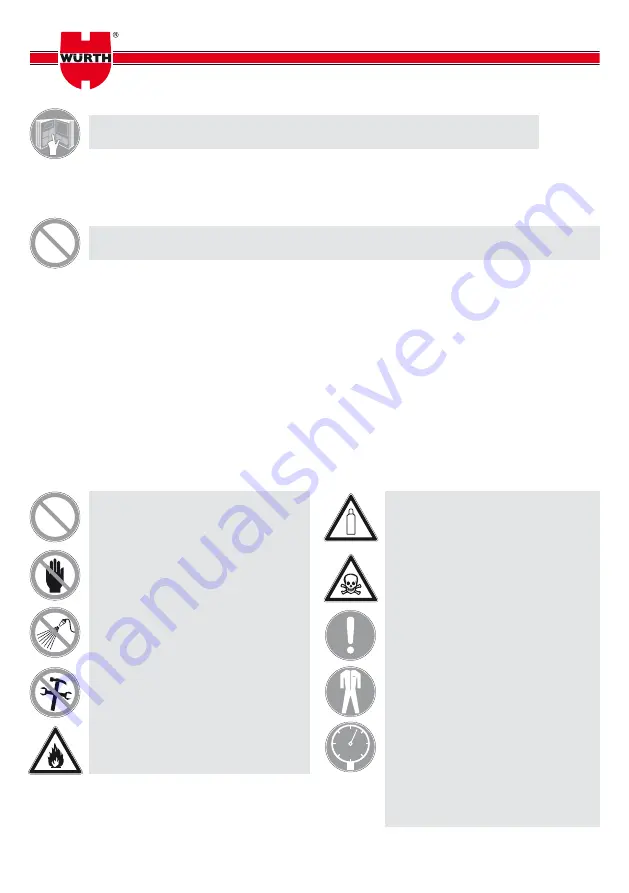 Würth 0891 385 005 Instructions For Use Manual Download Page 6