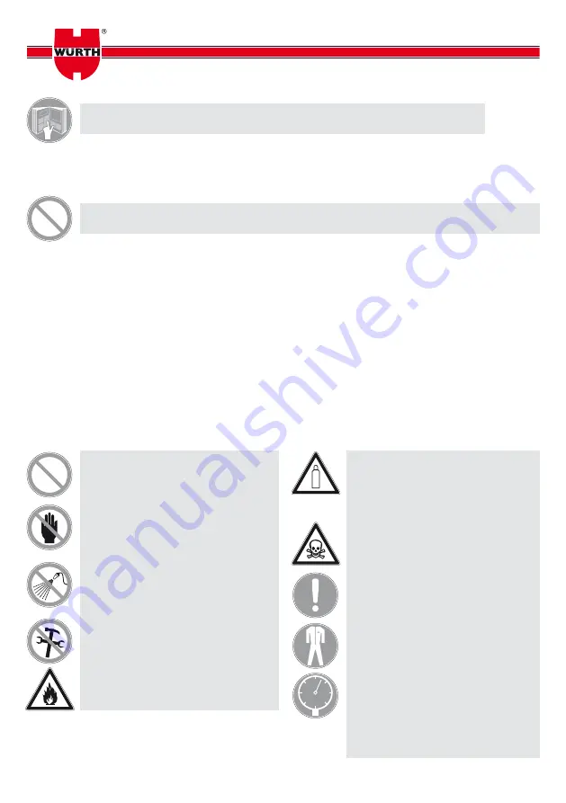 Würth 0891 385 005 Instructions For Use Manual Download Page 30