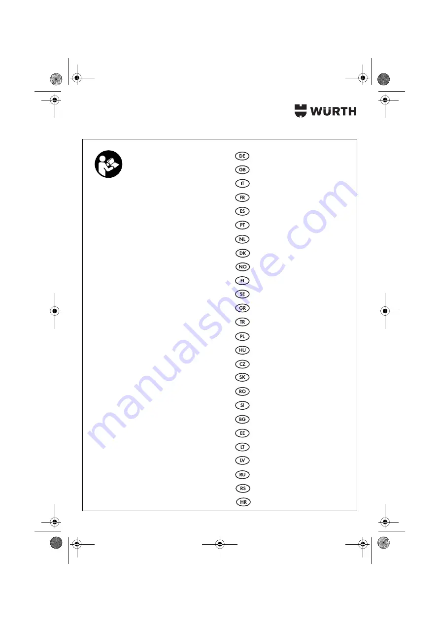 Würth 5708 300 1 Translation Of The Original Operating Instructions Download Page 2