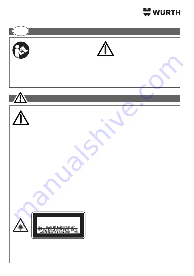 Würth 5709 300 030 Translation Of The Original Operating Instructions Download Page 32