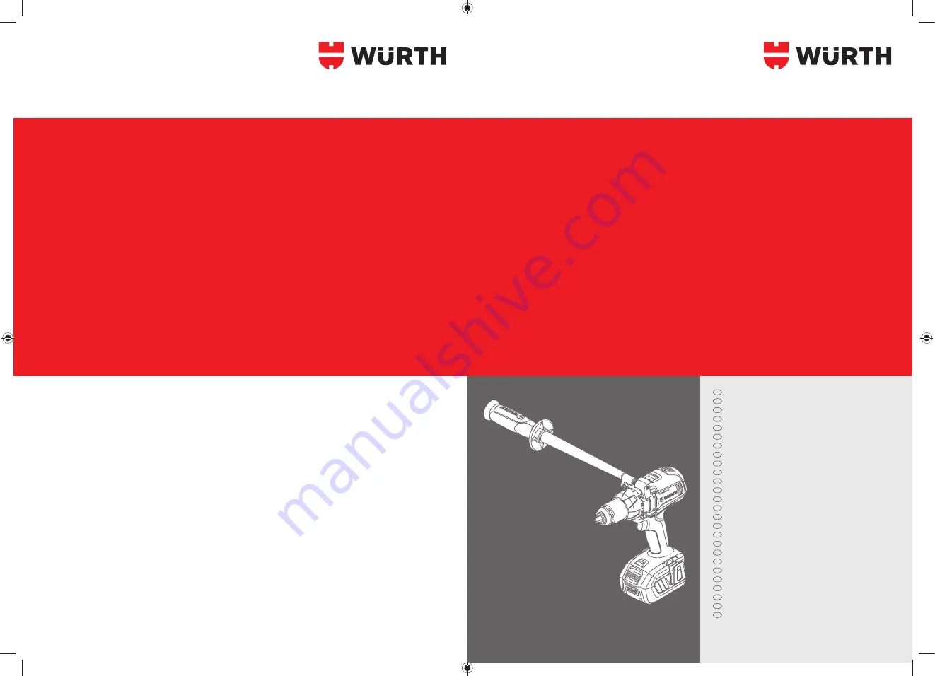 Würth ABS 18 POWER Скачать руководство пользователя страница 1