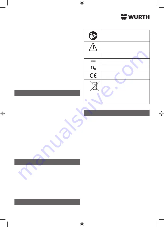 Würth ABS 18 POWER Translation Of The Original Operating Instructions Download Page 150