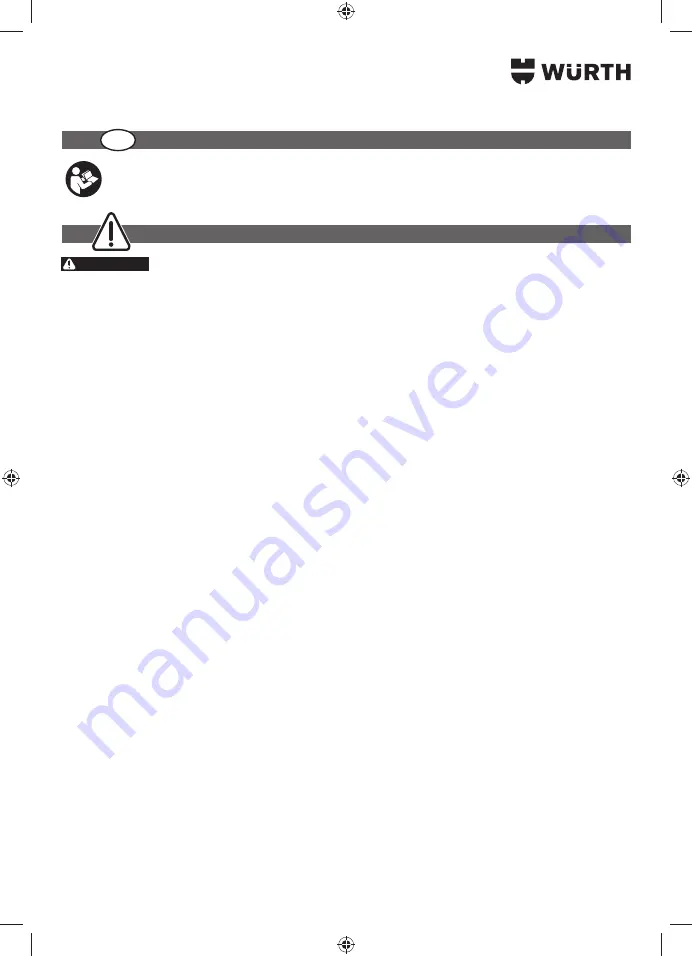 Würth AS 12 Translation Of The Original Operating Instructions Download Page 113