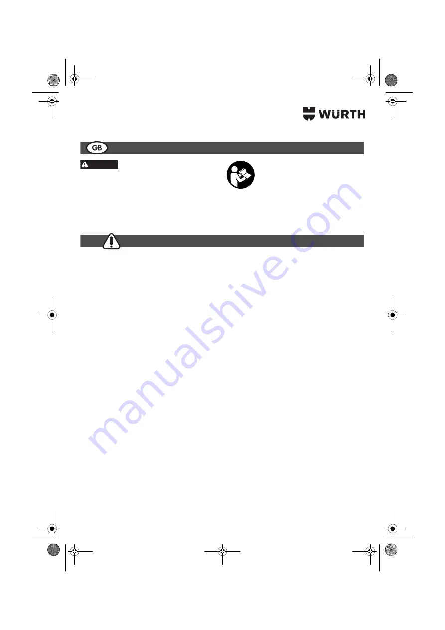 Würth HKS 65-E POWER Translation Of The Original Operating Instructions Download Page 15