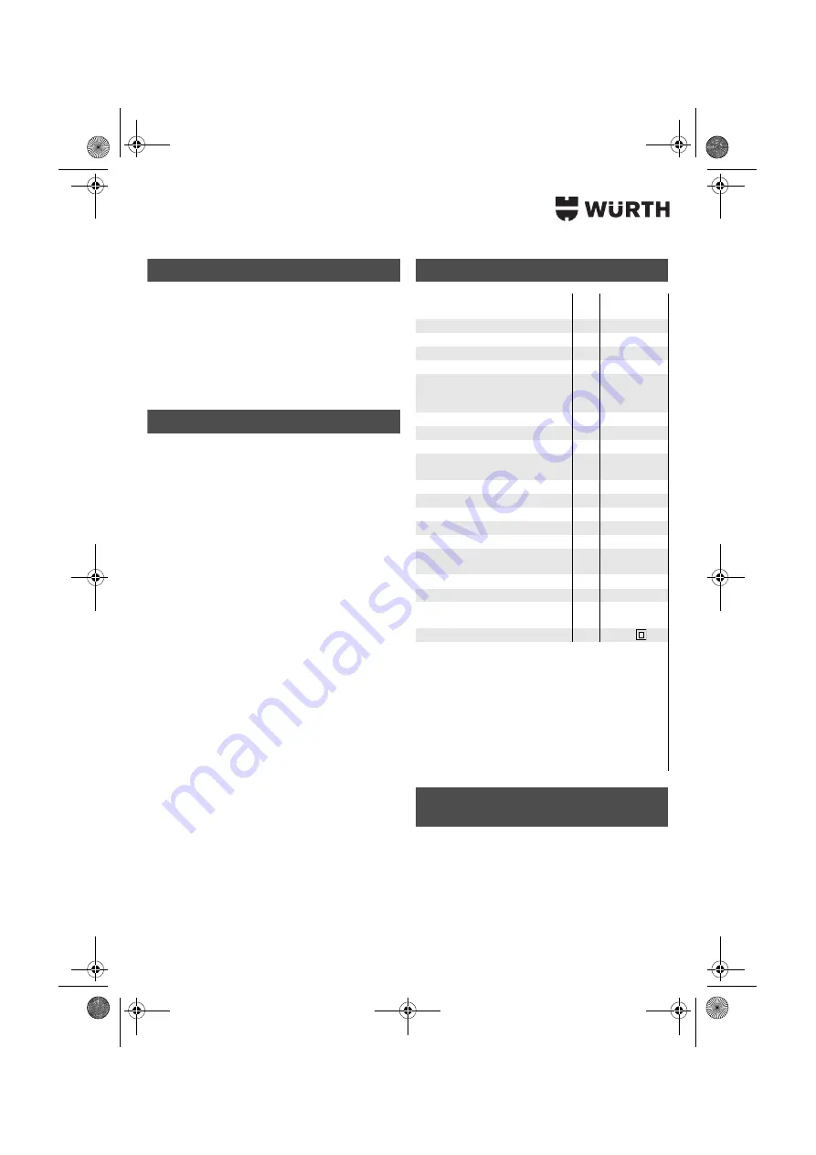 Würth HKS 65-E POWER Translation Of The Original Operating Instructions Download Page 27