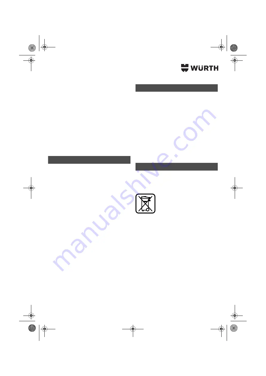 Würth HKS 65-E POWER Translation Of The Original Operating Instructions Download Page 31