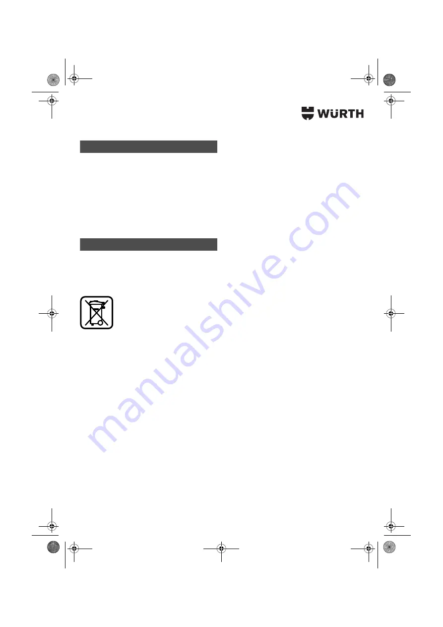 Würth HKS 65-E POWER Translation Of The Original Operating Instructions Download Page 75