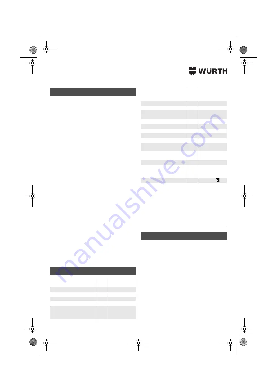 Würth HKS 65-E POWER Translation Of The Original Operating Instructions Download Page 129