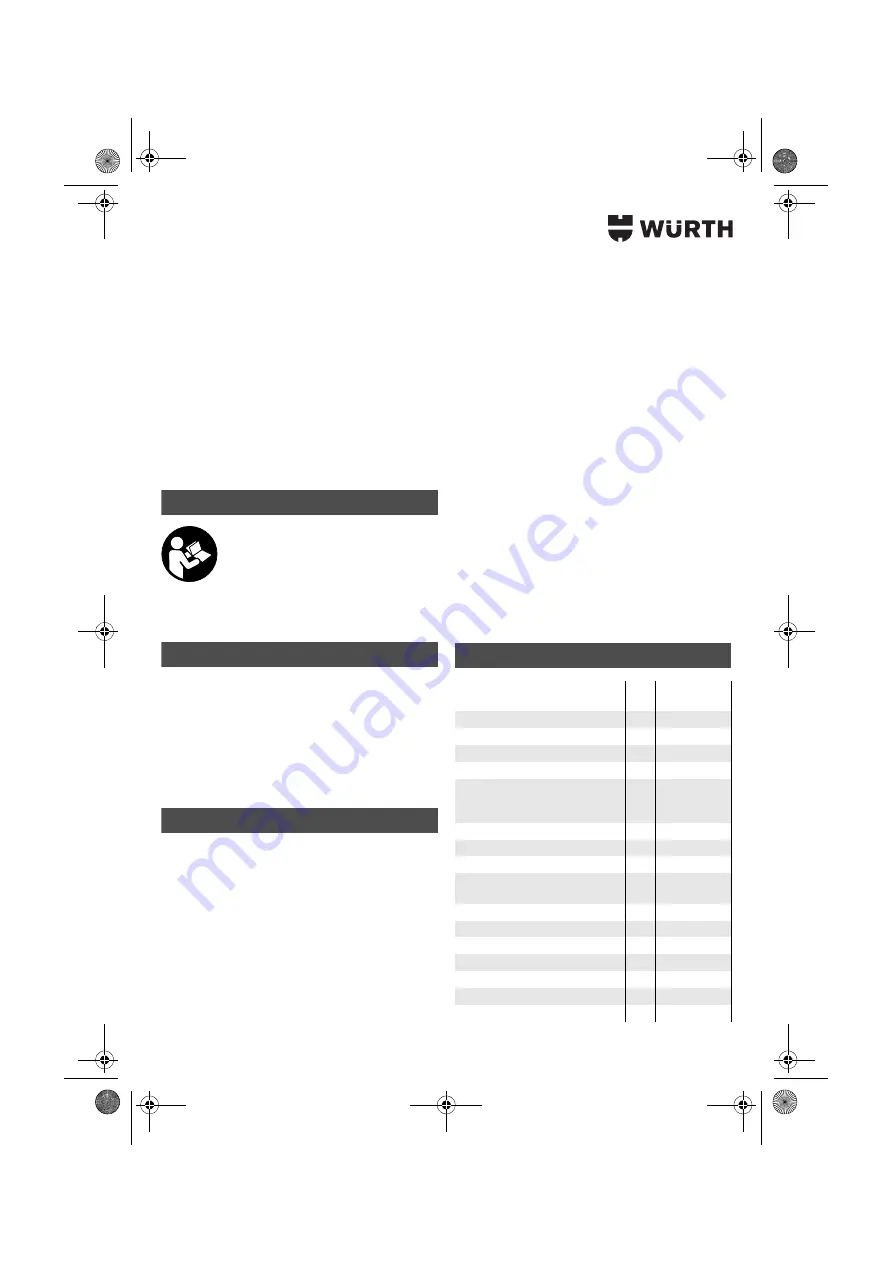 Würth HKS 65-E POWER Translation Of The Original Operating Instructions Download Page 162