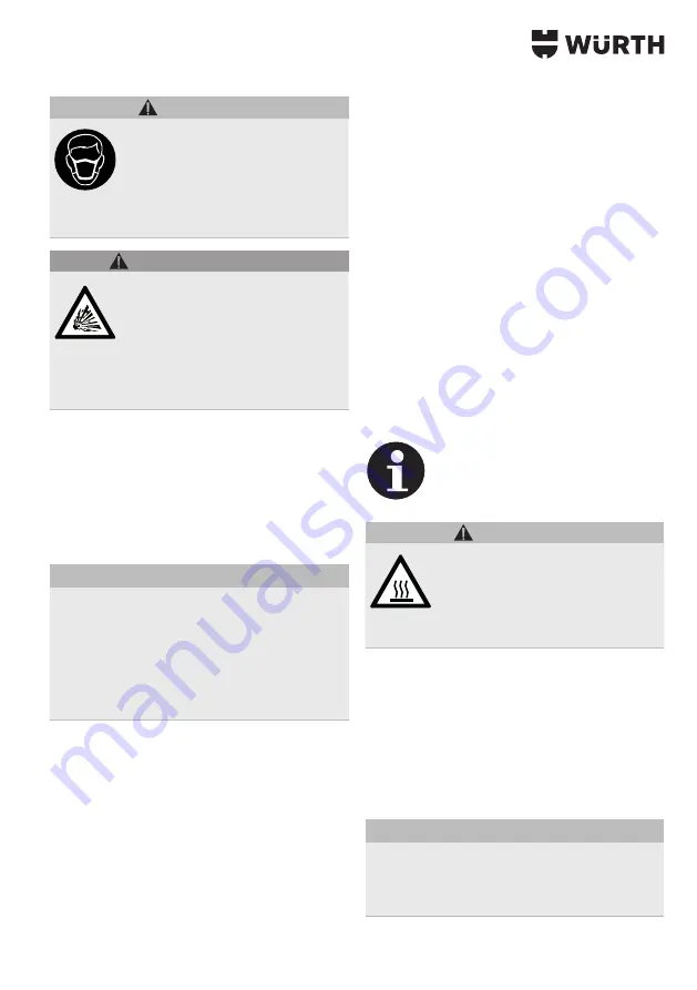 Würth IEG-1000 SOLID Translation Of The Original Operating Instructions Download Page 43