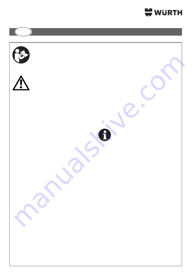 Würth IEG-1000 SOLID Translation Of The Original Operating Instructions Download Page 88