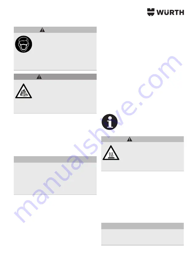 Würth IEG-1000 SOLID Translation Of The Original Operating Instructions Download Page 103